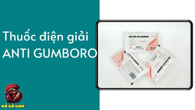 Thuốc điện giải ANTI-GUMBORO cho gà