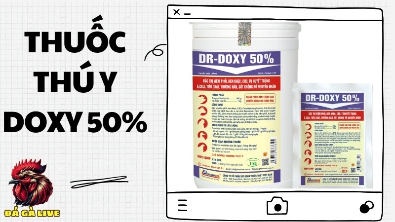 Thuốc thú y DOXY 50%