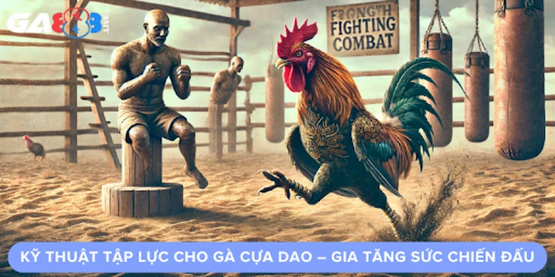 Kỹ Thuật Tập Lực Cho Gà Cựa Dao – Gia Tăng Sức Chiến Đấu